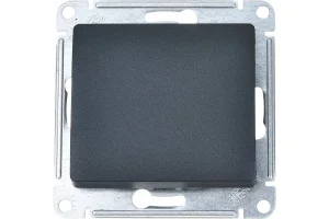 Переключатель проходной 1-кл СП "Glossa" 10А IP20 (сх. 6а) 10AX механизм антрацит SE GSL000761