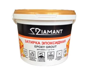 Затирка двухкомпонентная эпоксидная Color Диамант 1 кг *1