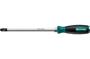 Отвертка крестовая ударная PH4х200мм  сквозной стержень Cr-Mo Kraftool Impact 250034-4 *1