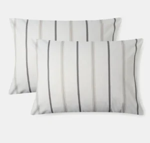 Комплект наволочек "Этель" 50х70см - 2шт, белый, поплин 125 г/м2, хл 100% 10825165