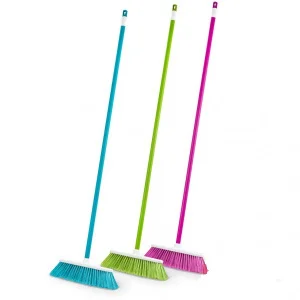 Щетка подмет. Elite "Velencia" с черенком бирюзовый 555-103 (Акор) *1/24