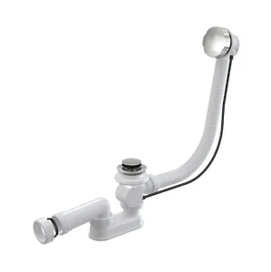 Сифон д/ванны с выпуском и переливом слив click/clsck стандарт (аналог A55K-RU-01/A55K-VE-01) AG210125160 (Alca Plast) *1