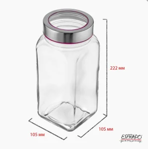 Емкость для хранения 1650мл Fiesta Esprado FIE165E405 *1