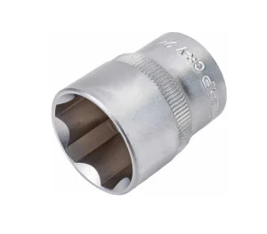 Головка торцевая 6-гранная 1/2 24мм сталь Cr-V Зубр Мастер Super Lock 27725-24