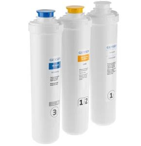 Комплект картриджей (для фильтра Гейзер Оптима Старт) 50122 (Гейзер) *1