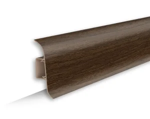 Плинтус напольный 293 Орех темный 55х2200мм Лексида