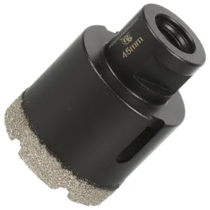 Коронка алмазная по керамограниту 45мм M14 сухой рез Rennbohr Alpha XT 776045 *1