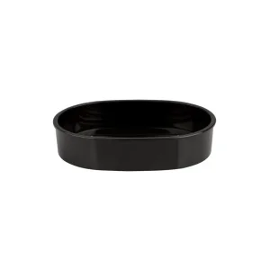 Мыльница "Round Black" пластик FX-454-4 (Fixsen) *1