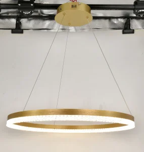 Светильник потолочный MS 1163 45W Золото AC180-240V 3000-6000K 3976Lm диммируемый с ПДУ 600х600х1000