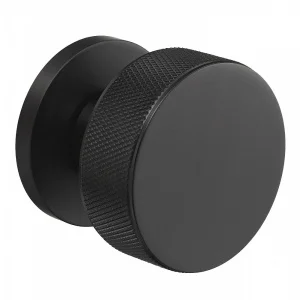 Комплект ручек АЛЛЮР АРТ "IDEALE" BL (57150) матовый черный 16568 *1/20