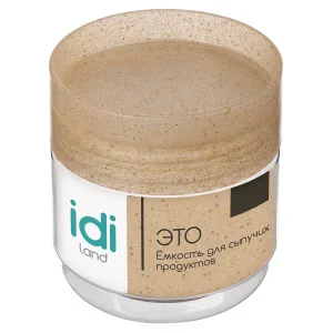 Емкость для сыпучих продуктов "Palermo" 0,5л (бесцветный флэк)