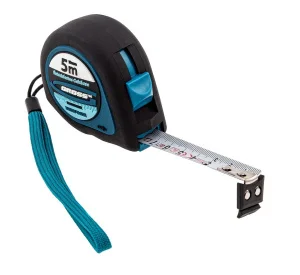 Рулетка "Ergonomisch" 5м/19мм магнитный обрезиненный зацеп Gross 31102 *1