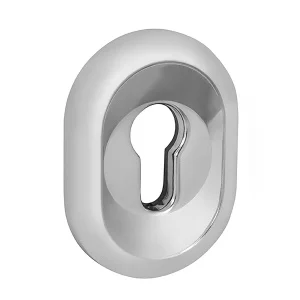 Накладка на цилиндр ESC.C/CRE/OV.12 (ESC-12C) CP хром (2шт. в уп.,отгр. по 1 шт.)