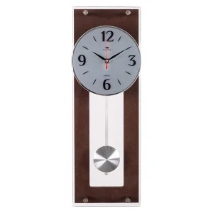 Часы настенные "Классика" интерьерные из дерева с маятником, 48х16см Рубин 4816-001 *1