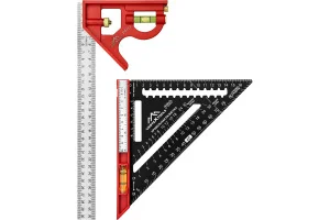 Набор угольников Profi для столярных работ 2 предмета VertexTools 3046-8 *1