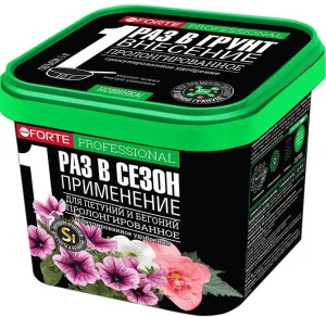 Удобрение для Петуний и бегоний с биодоступным кремнием 1 л (Bona Forte) Р5611 *1