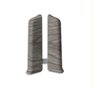 Заглушки для плинтуса (левая/правая) 210 Дуб пепельный 55мм Лексида