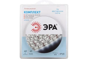Комплект светодиодной ленты 2835 kit-4,8-60-12-IP20-6500-5м Б0043061 (Эра) *1/50