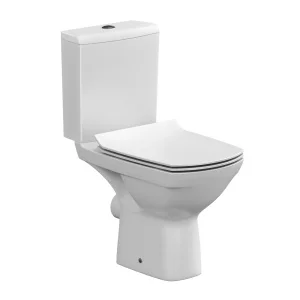 Унитаз-Компакт CARINA 011 сиденье дюропласт микролифт 2-х реж спуск белый S-KO-CAR011-3/5-COn-S-DL-w/61219