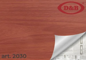 Пленка самоклеящаяся D&B 0,45*8м  дерево темное 2030 *1/20