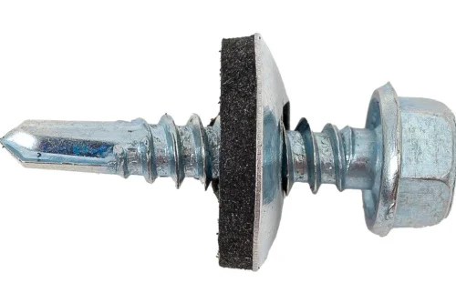 Саморез для крепления кровли, сверло, цинк 5,5х25 уп. - 3 шт. SteelRex