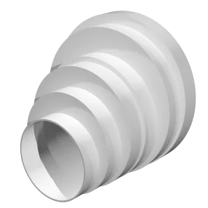 Соединитель эксцентриковый круглый d160/150/125/120/100/80мм ПУ 16.15.12.5.12.10.8. Era