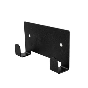 Крючок двойной "Лофт" металл 5х10х2см черный Б3104 (Verda Line) *1