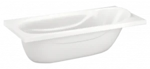 Ванна акриловая 1600х700х590мм Domani Spa Classic DS02Cl16070 белый