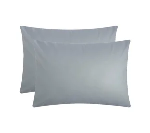 Комплект наволочек "Этель" серый, 50х70 см - 2 шт, 100% хлопок, поплин 7068375