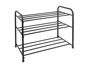Подставка для обуви 3-х полочная 65см черная ПО362 (Исток) *1