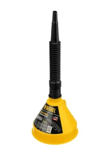 Воронка пластиковая d-135мм с металлическим ситом, гибкий наконечник Denzel 537209 *1