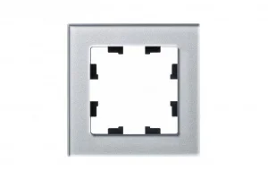 Рамка 1-м AtlasDesign Nature стекло алюм. SchE ATN320301