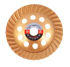 Чашка алмазная зачистная 150мм Турбо Matrix 72997 *1/10