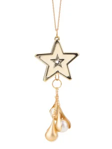 Украшение подвесное Звездочка 11,5x4,5x2см арт.88606 *1