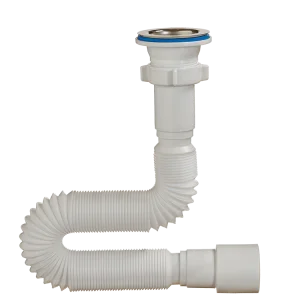 Сифон гофрированный 1 1/2"х40/50 L470-1250мм А-3013 (Орио) *50