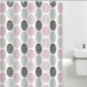 Штора д/ванной "Colorful" п/э 180х180см 16209 (Gota Rocio) *1/25