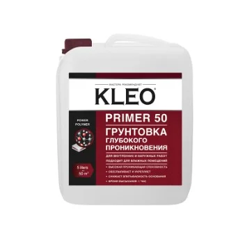 Грунтовка глубокого проникновения KLEO Primer 50 5л  1