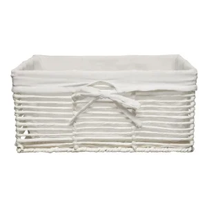 Корзина стеллажная "Paper", Д440 Ш310 В200, белый