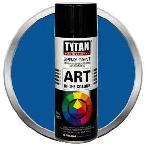 Краска аэрозольная Tytan Professional Art of the colour 400мл синяя 5010 93663