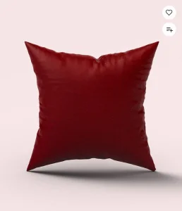 Подушка декоративная Бархат 40х40см рубиновый Legrand 58092718 *1