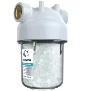 Фильтр магистральный 1/2" ВР/ВР FMР 5" с кристаллами полифосфата KSBP2V + POLIFOS (Unicorn) *1/18