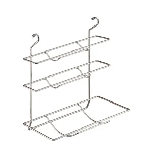 Полка для рулонов и бумажного полотенца, хром MX-065