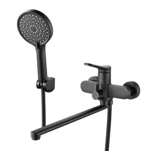 Смеситель для ванны Shevanik S4322H черный