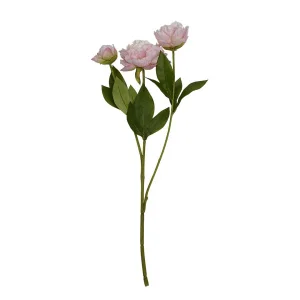 Цветок искусственный Пион, В530, розовый *1