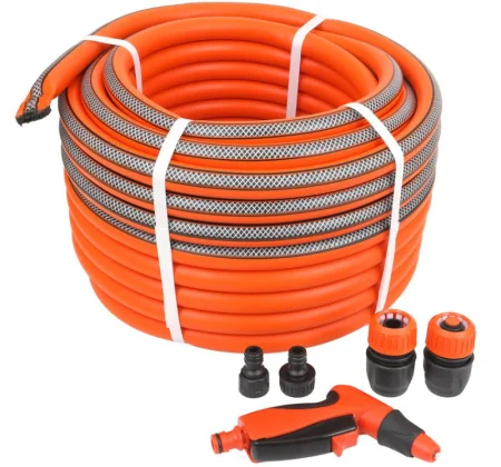 Шланг поливочный ТЭП d=3/4 (19 мм) 'Жук Классик' (25 м) с коннекторами и пистолетом Эрго 339521-00 *1