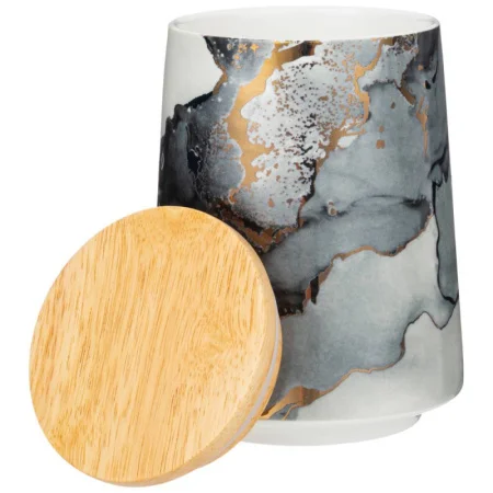 Банка С Дерев.Крышкой Lefard "Moon Art" 650Мл 10,5*14См (Кор=24Шт.)