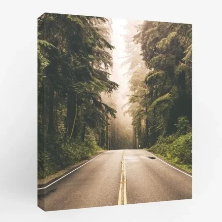 Картина "Недавние дожди" 40х50см kt45-10205 *1