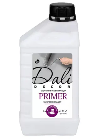 Грунтовка акриловая DALI-DECOR PRIMER 1л  1 6