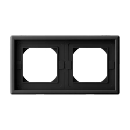 Рамка 2-м "Artgallery" IP44,  карбон GAL441002 (Systeme Electric) *1