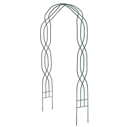 Арка разборная 250х120х30см 'Арабика' металл зеленая 'Урожайная сотка' А1107 *1